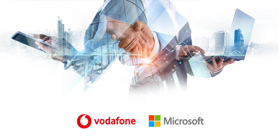 Vodafone and Microsoft 